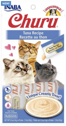 Snack para Gatos Churu Tuna - Atún - 4 unidades 56gr Snack_Churu_Tuna _Atun _56_Gr_snack_para_gatos_depelos